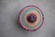 Lidded Basket - Multi Color